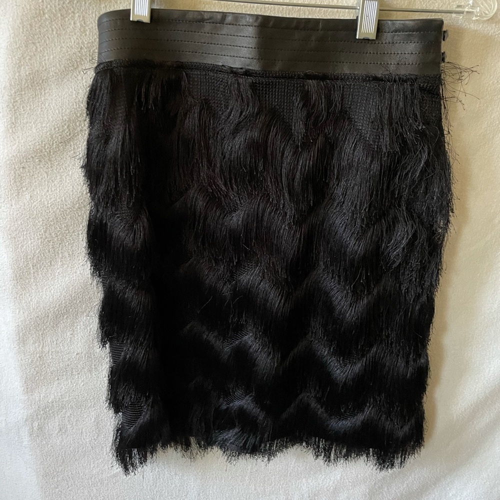 Rebecca Minkoff Fringe Skirt size 2